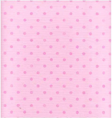 Paper  300mm*300mm Textured Paper - Pink Dots  - Cardstock weight