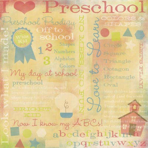 Paper - PRESCHOOL COLLAGE   300mm*300mm