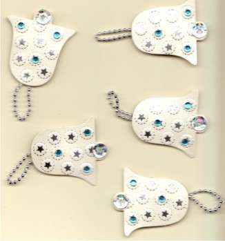 Small embellishments - Bells 5 in pack