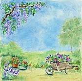 Paper  - 300mm x 300mm  GARDEN BARROW