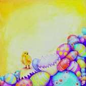 Paper  - 300mm x 300mm   EASTER