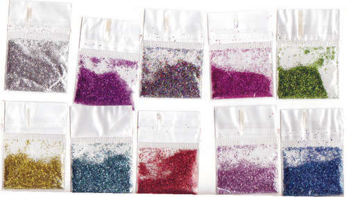 Glitter - 10 packets - small projects
