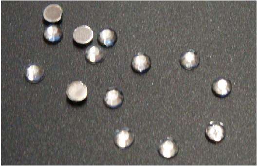 Acrylic Rhinestones - 3mm Clear (diamond colour) Packets of 50