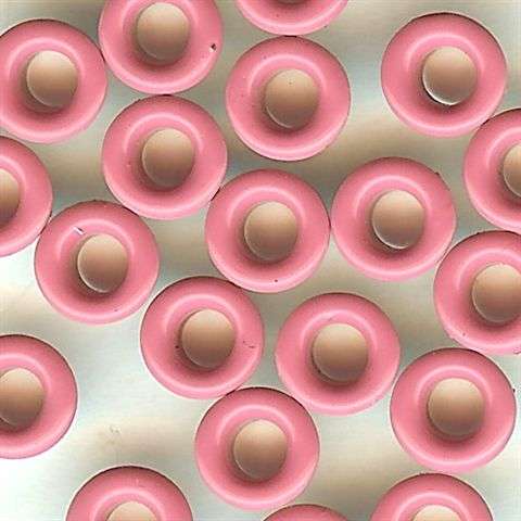 Eyelets - Pale Pink -50 per packet 1/8"
