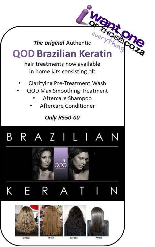 Home Brazilian Keratin 50ml Treatment (free pre-was, aftercare shampoo and conditioner)