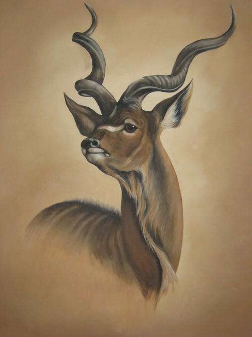 KUDU BULL BY SALLY DELL