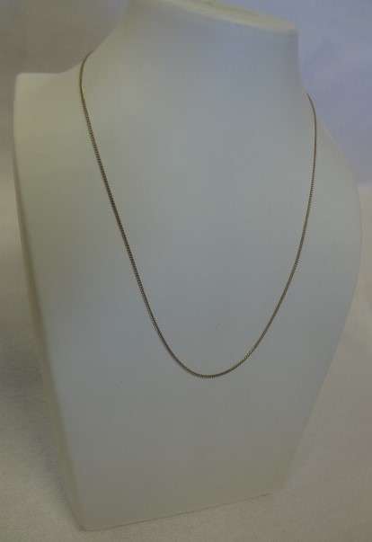 Silver chain 50 cm 1.8 g - as per photo