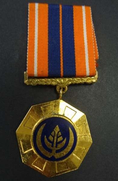 SADF Pro Patria Medal No. 68237 - Old Swivel Type - as per photo