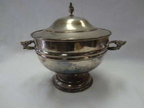 Silver Plated Soup Toureen - as per photo