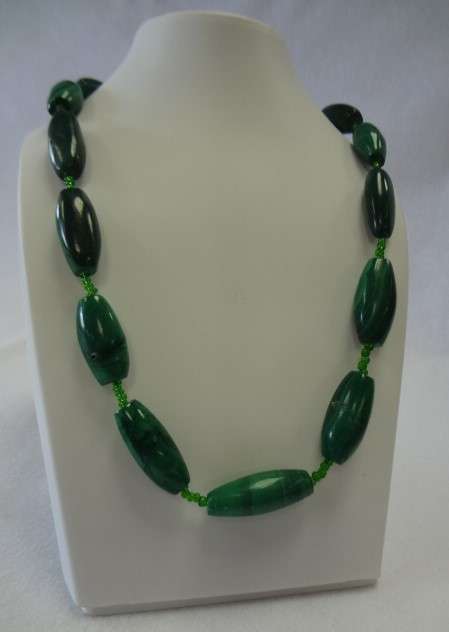 Malachite Necklace - as per photo