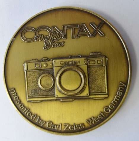 Contax 50 year medallion 1932-1982 - as per photo