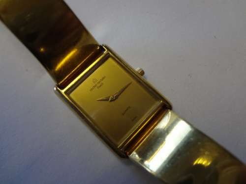 Michel Herbelin Gold Plated Ladies wrist watch, working in box  - as per photo