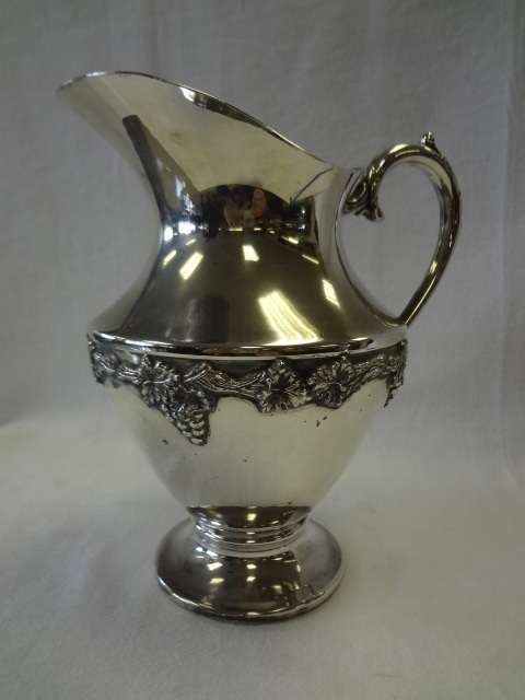Silver Plated Moustache Jug - as per photo