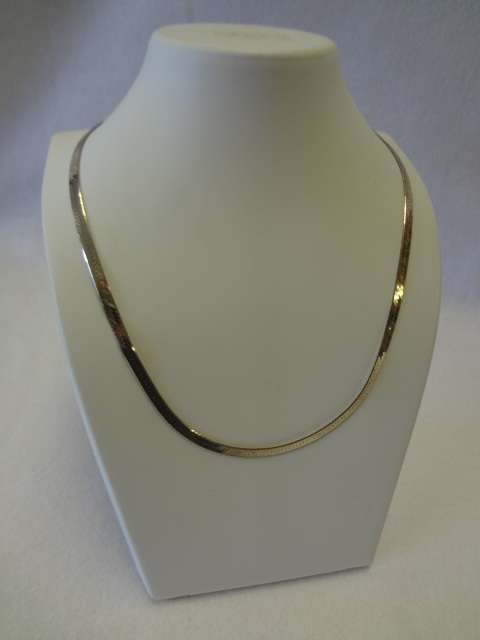 Silver chain 45.5 cm - as per photo