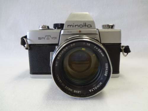 Minolta camera mc rokkor-pf 114 lens as per photo