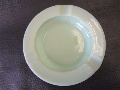 Light Green Ashtray made in France - @ CRAZY R1 start
