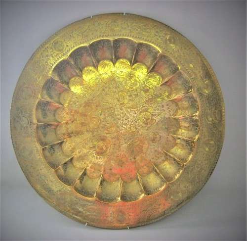 Decorative brass wall hanging plate - as per photo