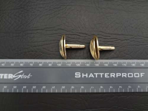 Pair of men's cufflinks as per photo