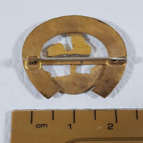 HMS Valiant Goodluck Brooch as per photo