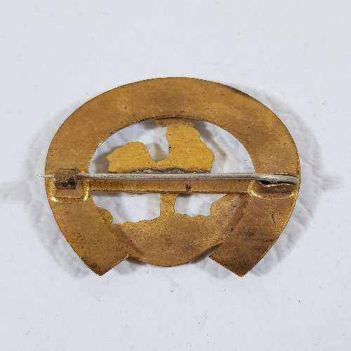 HMS Valiant Goodluck Brooch as per photo