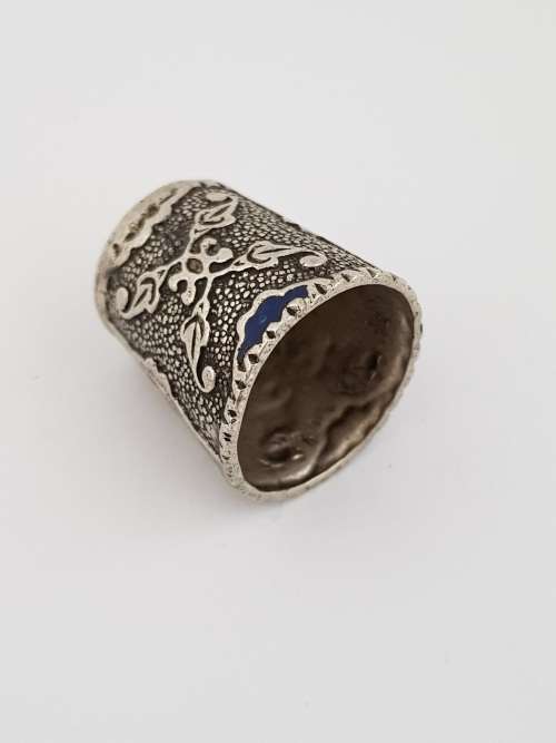 925 Sterling Silver Thimble weight 7.2g as per photo