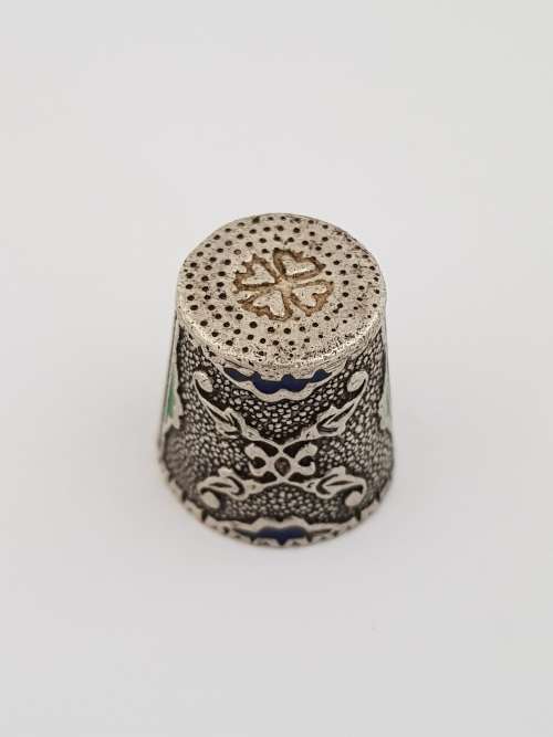925 Sterling Silver Thimble weight 7.2g as per photo