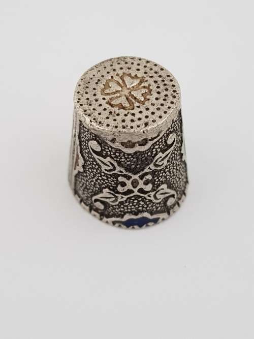 925 Sterling Silver Thimble weight 7.2g as per photo
