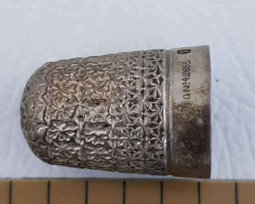 925 Sterling Silver Thimble as per photo