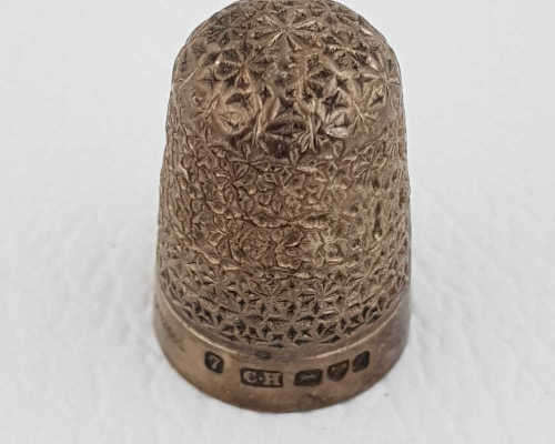 925 Sterling Silver Thimble as per photo