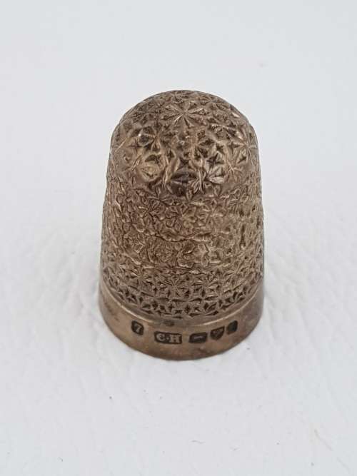 925 Sterling Silver Thimble as per photo