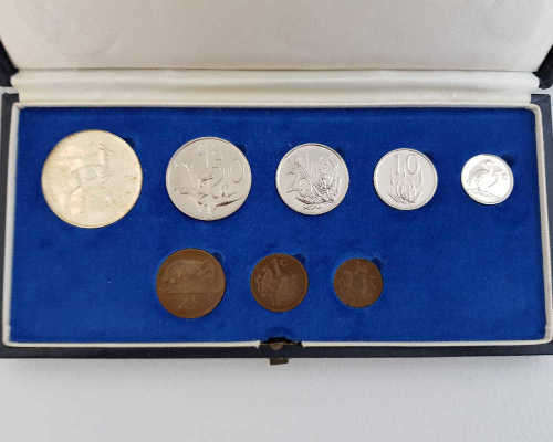 1973 South Africa Short Proof Set in Box as per photo