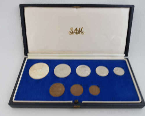 1973 South Africa Short Proof Set in Box as per photo
