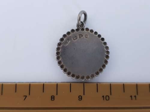 925 Antique Silver Pendant weight 3.3g - Boer War as per photo
