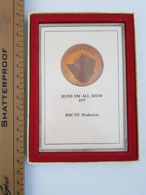 1977 Rhodesia Bush War - Bless Them All - Service Medallions as per photo