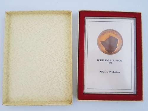 1977 Rhodesia Bush War - Bless Them All - Service Medallions as per photo