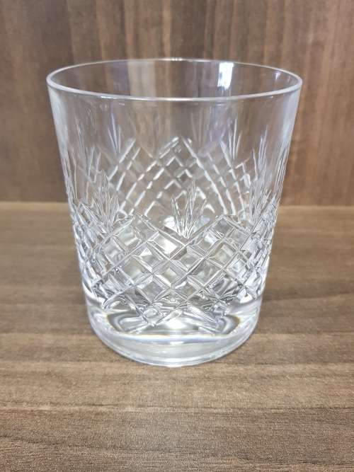 Set of 6 Crystal Whiskey Glasses as per photo