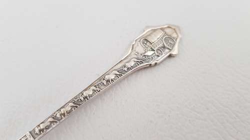 1838-1938 Voortrekker Eeufees Set of 6 Nickel-Silver Teaspoons as per photo