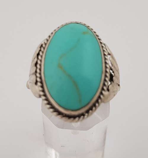 925 Sterling Silver Ring weight 8.6g as per photo