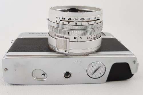 Minolta Hi-Matic 9 Rokkor 1:1,7 f=45mm not tested as per photo