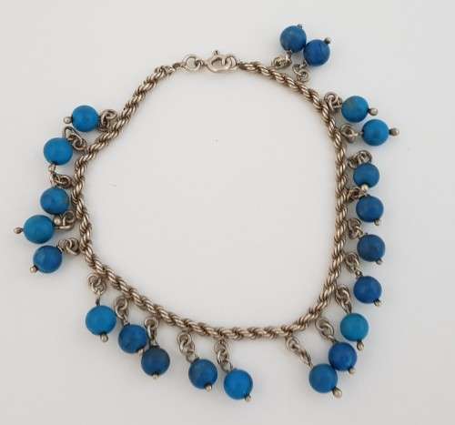 925 Sterling Silver Bracelet weight 16,8g as per photo