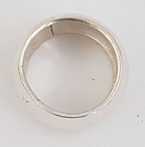 925 Sterling Silver Ring weight 7,8g size N as per photo