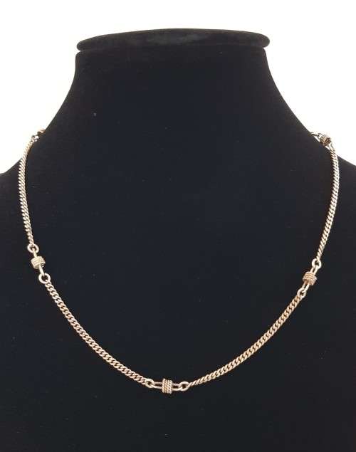 925 Sterling Silver Chain weight 5,7g length 38cm as per photo