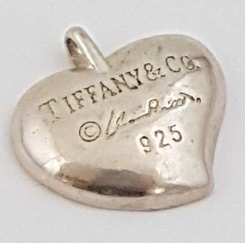 925 Sterling Silver Tiffany & Co Charm weight  4,8g as per photo