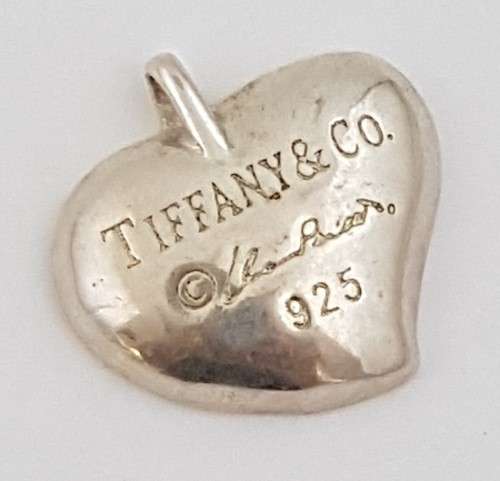 925 Sterling Silver Tiffany & Co Charm weight  4,8g as per photo