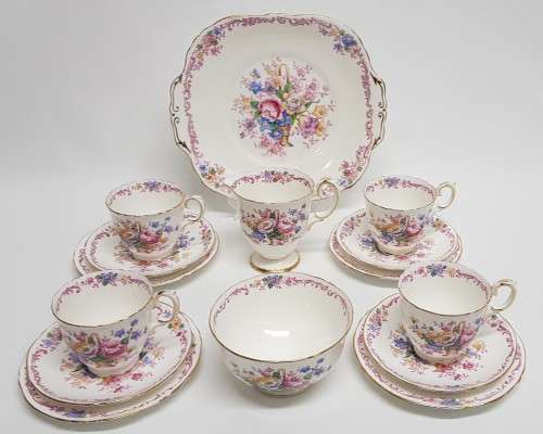 Crown Staffordshire Tea Set as per photo