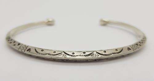 925 Sterling Silver Bangle weight 17,2g as per photo