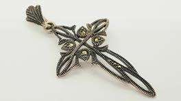 Marcasite pendant - as per photo