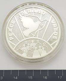 1993 South Africa Silver Peace/Vrede Coin as per photo