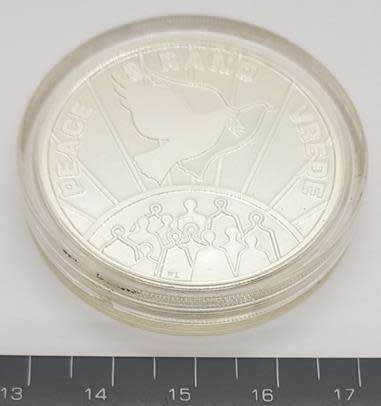1993 South Africa Silver Peace/Vrede Coin as per photo