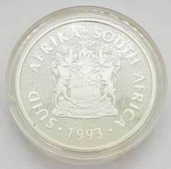 1993 South Africa Silver Peace/Vrede Coin as per photo